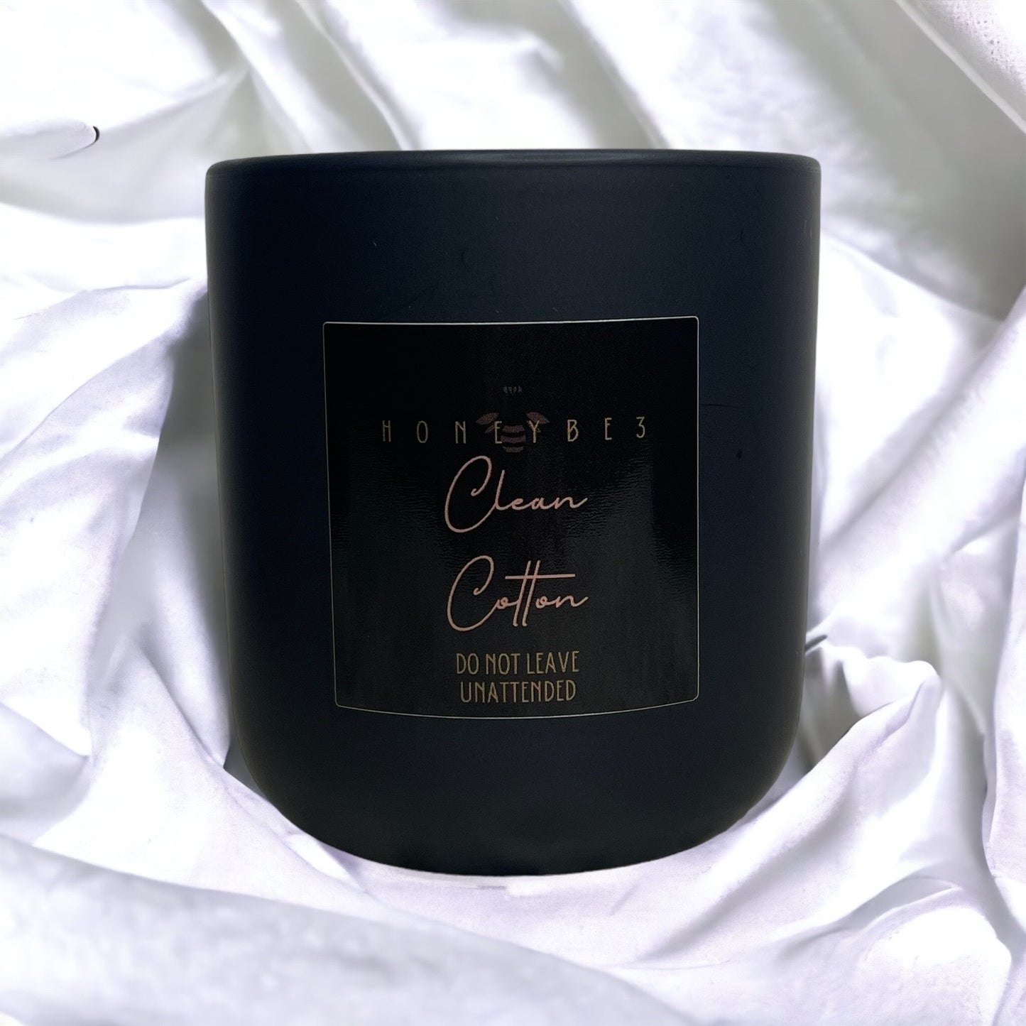 Clean Cotton – 13 oz Double‑Wick Candle