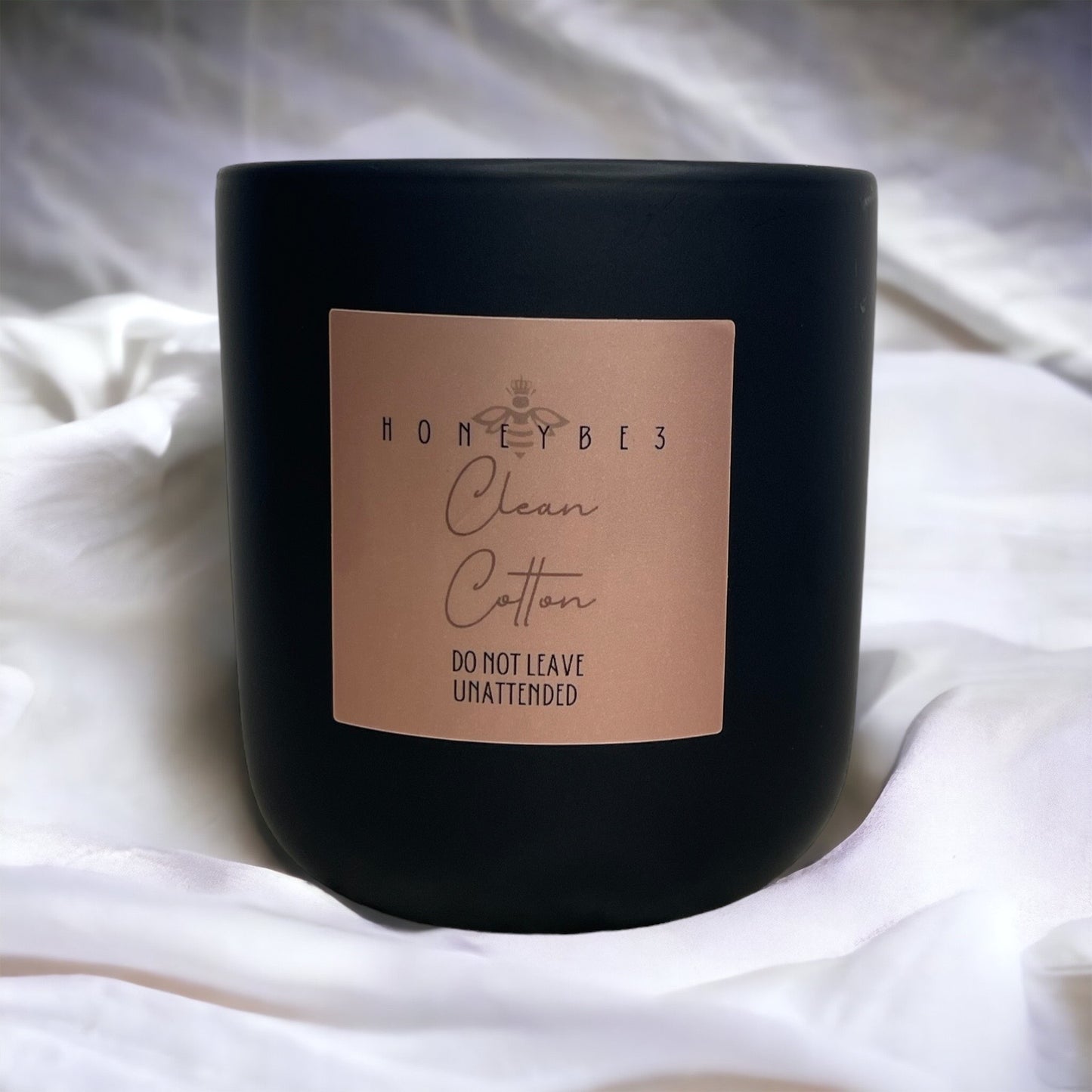 Clean Cotton – 13 oz Double‑Wick Candle