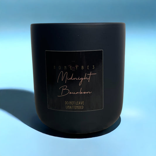 Midnight Bourbon 13 oz Double Wick